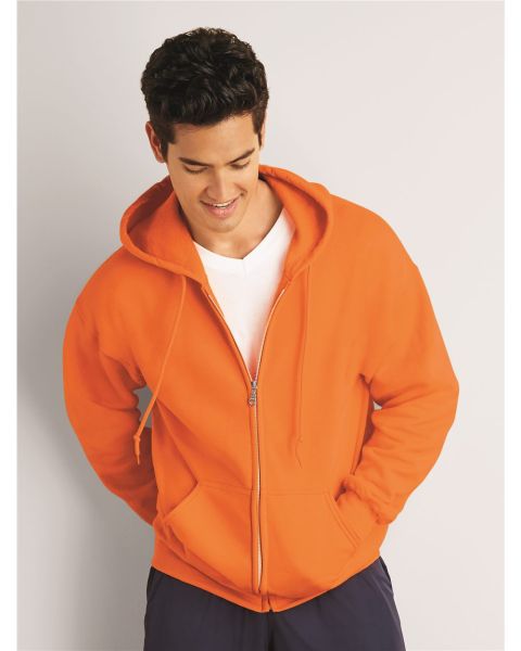 Gildan 12600 - DryBlend Hooded Full-Zip Sweatshirt