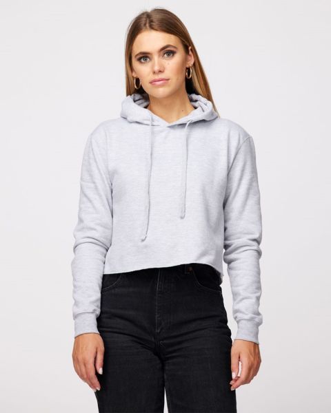 Tultex 585 - Women's Cropped Fleece Hooded Sweatshirt