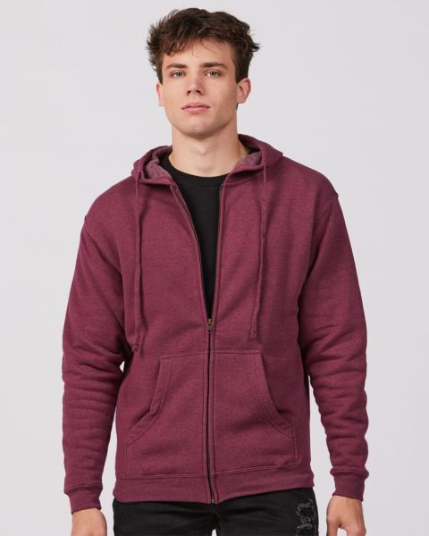 Tultex 581 - Unisex Premium Fleece Full-Zip Hooded Sweatshirt