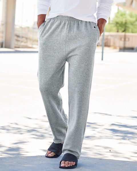 Champion P800 - Double Dry Eco® Open Bottom Sweatpants with Pockets