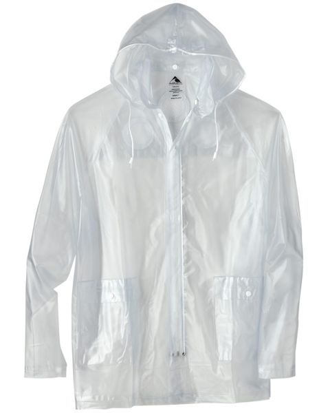 Augusta Sportswear 3160 - Clear Hooded Rain Jacket