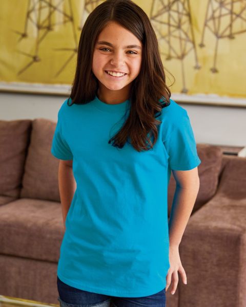 Hanes 5450 - Authentic Youth Short Sleeve T-Shirt