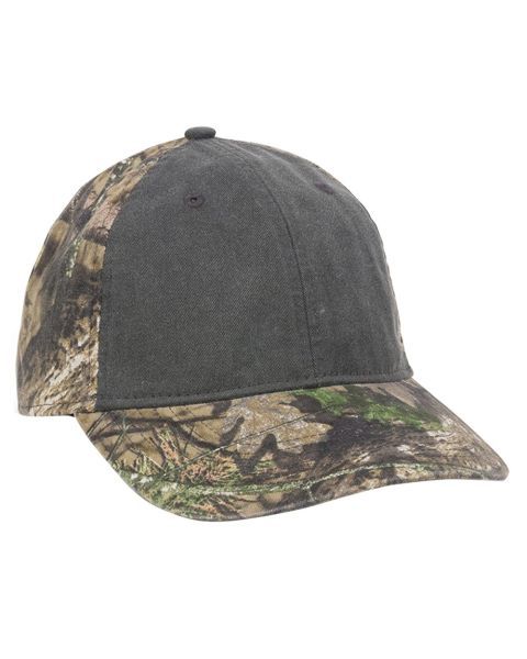 Outdoor Cap PDC100 - Camo with Pigment-Dyed Twill Front Cap