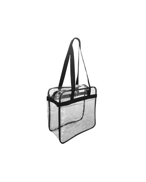 OAD OAD5005 - OAD Clear Tote with Zippered Top