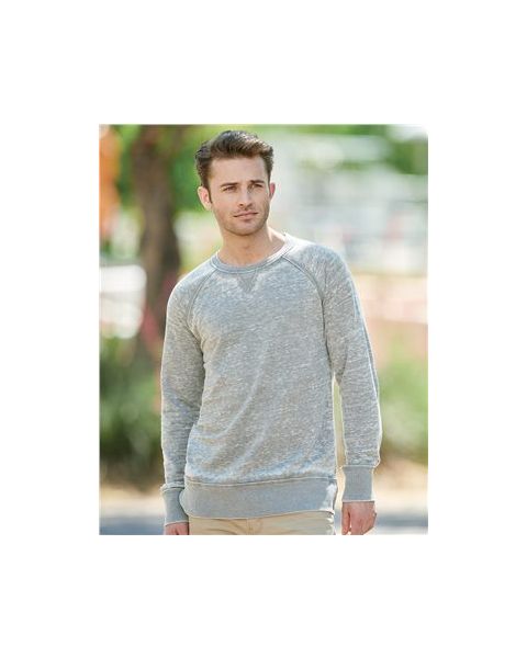 J. America 8920 - Vintage Zen Fleece Crewneck Sweatshirt