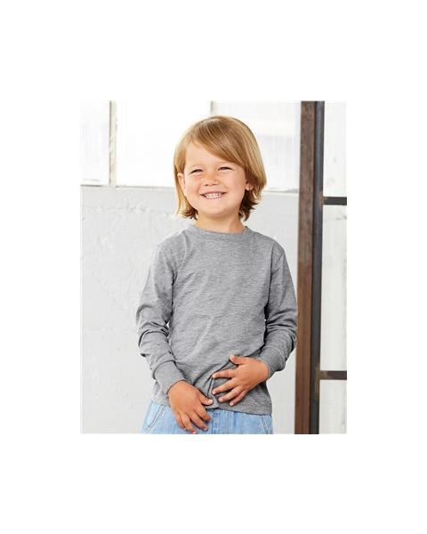 BELLA + CANVAS 3501T - Toddler Jersey Long Sleeve Tee